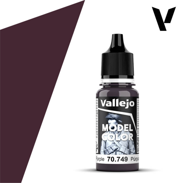 Vallejo 70749 18 ml. (49) Dark Purple, Model Color Serisi Model Boyası