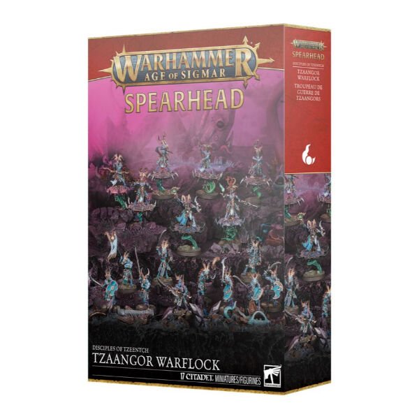 Spearhead: Disciples of Tzeentch Tzaangor Warflock