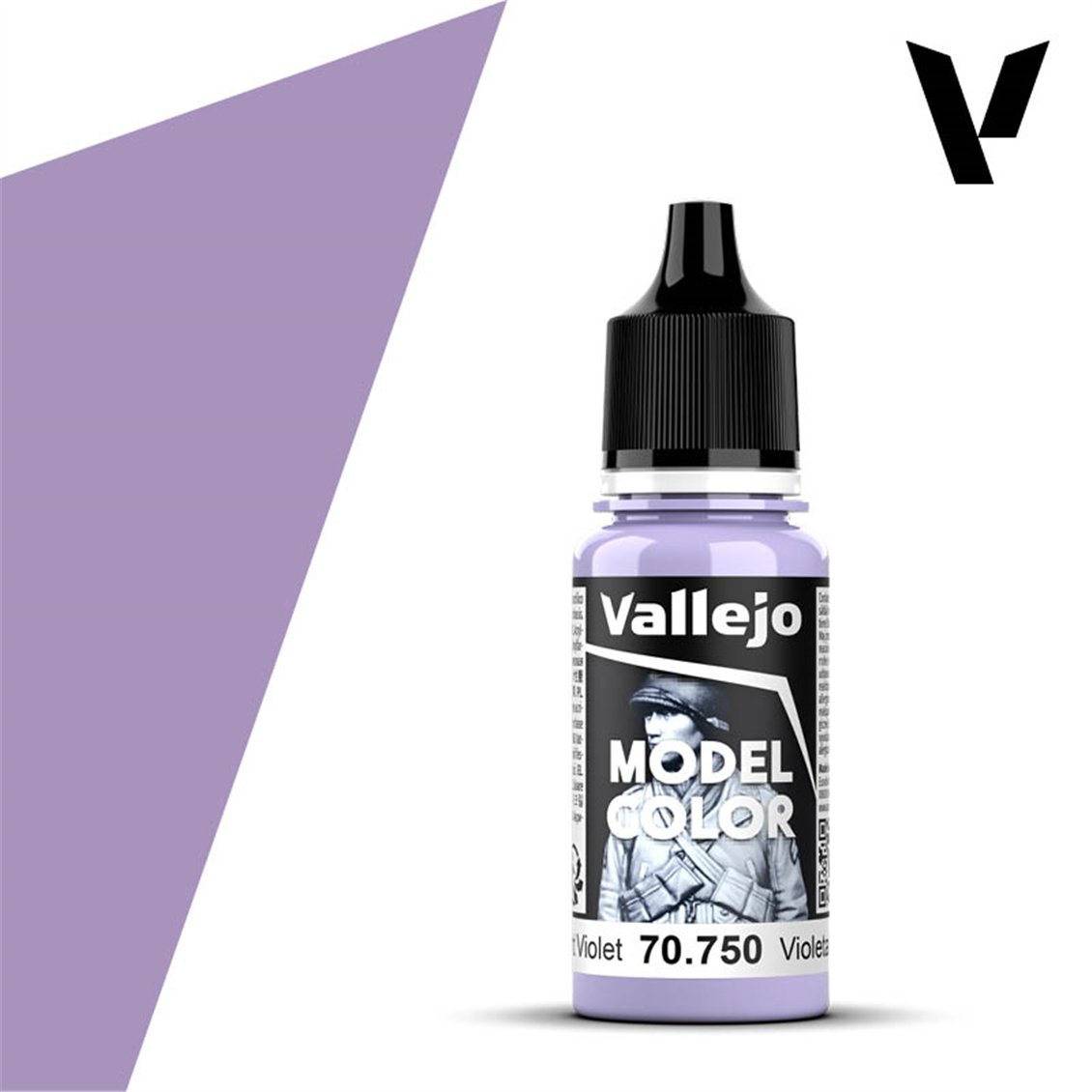 Vallejo 70750 18 ml. (50) Light Violet, Model Color Serisi Model Boyası