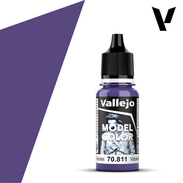 Vallejo 70811 18 ml. (51) Blue Violet-Matt, Model Color Serisi Model Boyası