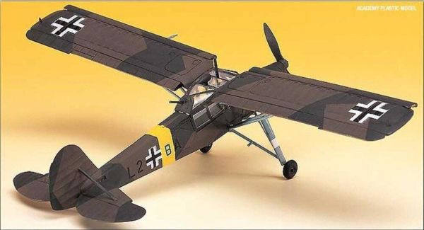 Academy 12459 1/72 Ölçek, Fieseler FI-156 Storch Savaş Uçağı, Plastik Model kiti