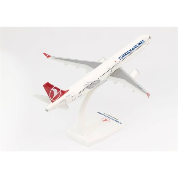 Herpa 612210 1/200 Ölçek, THY Airbus A321 neo, Sergilemeye Hazır Model Araç