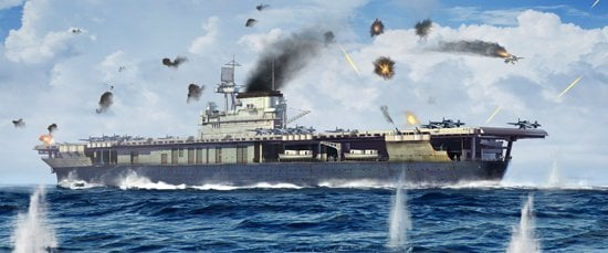 1/700 USS Yorktown CV-5