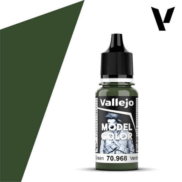 Vallejo 70968 18 ml. (83) Flat Green-Matt, Model Color Serisi Model Boyası