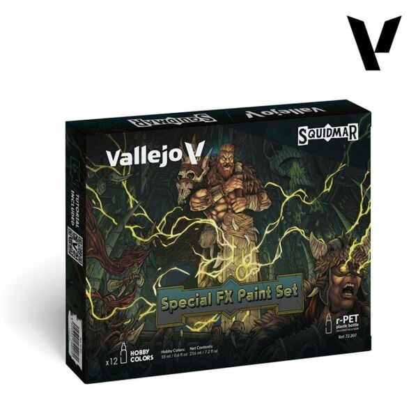 Vallejo 72207 12X18 ml. Special FX, Game Color Serisi Model Boyası Seti