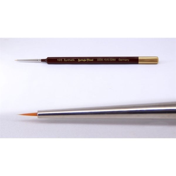 Springer Pinsel Üçgensi Künstler-Aquarellpinsel Sentetik Fırça 10 0