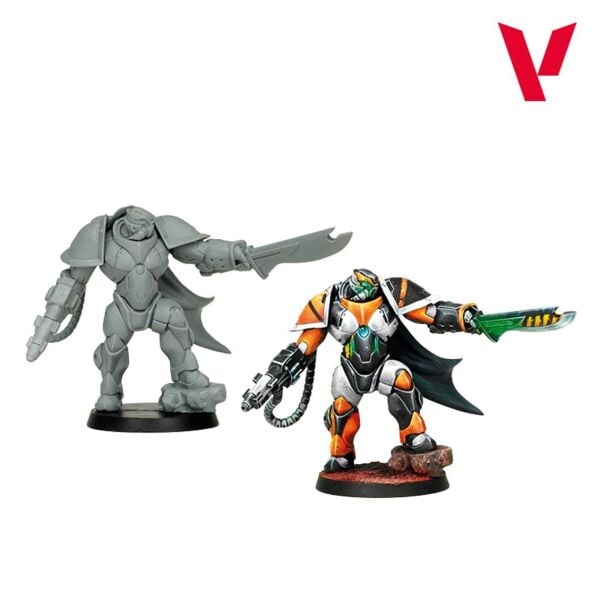 Vallejo 72313 12x18 ml. ve 1x Figür, SciFi, Game Color Serisi Model Boyası Seti