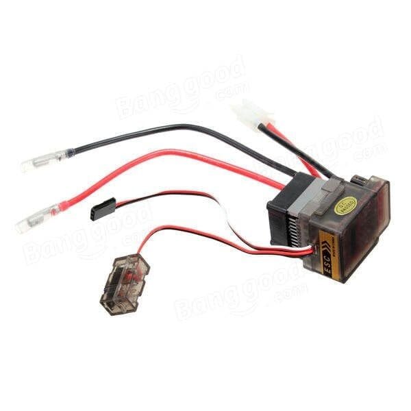 Fırçalı 60A/320A RC ESC 7.2V-16V (FANLI) 2S-4S Fırçalı Motor Sürücü