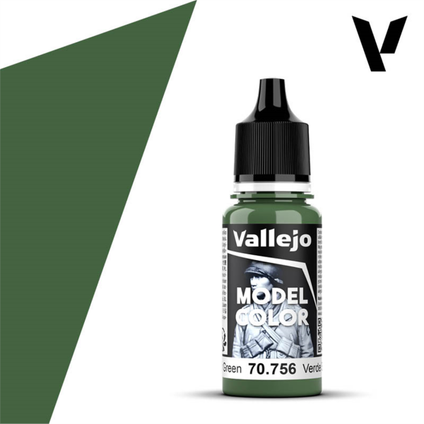Vallejo 70756 18 ml. (77) Splinter Green, Model Color Serisi Model Boyası
