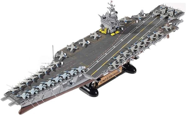 Academy 14400 1/600 Ölçek, USS Enterprise CVN-65 Savaş Gemisi, Plastik Model kiti