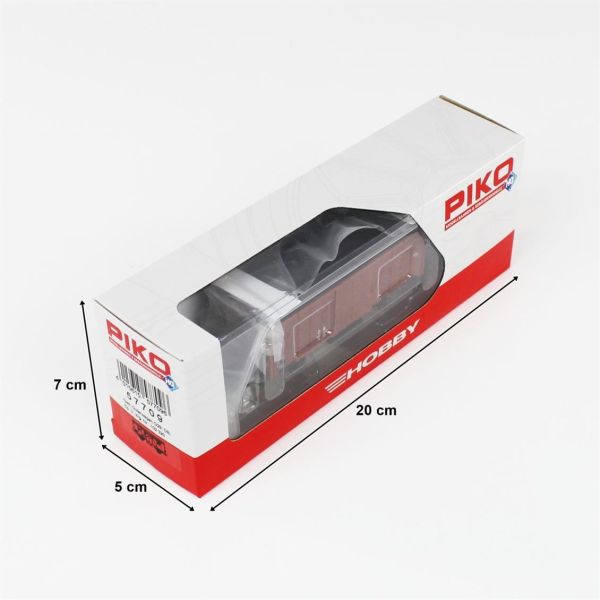 Piko 57709 1/87 Ölçek, DB III, G29, Kapalı Kasa Model Tren Yük Vagonu