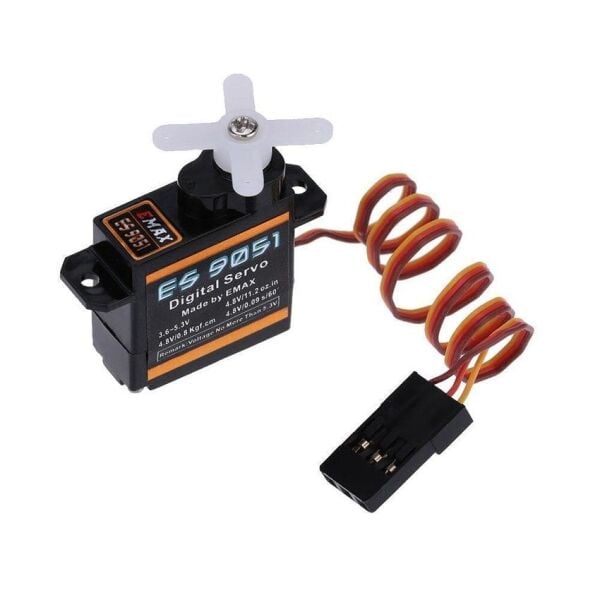 Emax ES9051 4.3gr Dijital Mikro Servo. RC Servo (ORJİNAL)