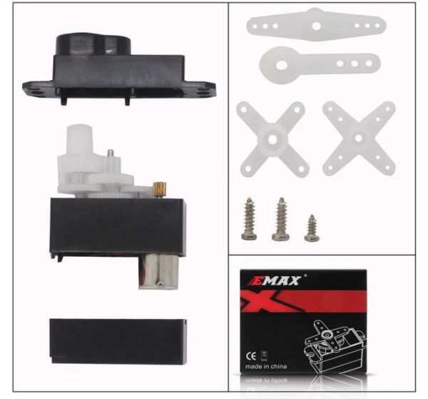 Emax ES9051 4.3gr Dijital Mikro Servo. RC Servo (ORJİNAL)