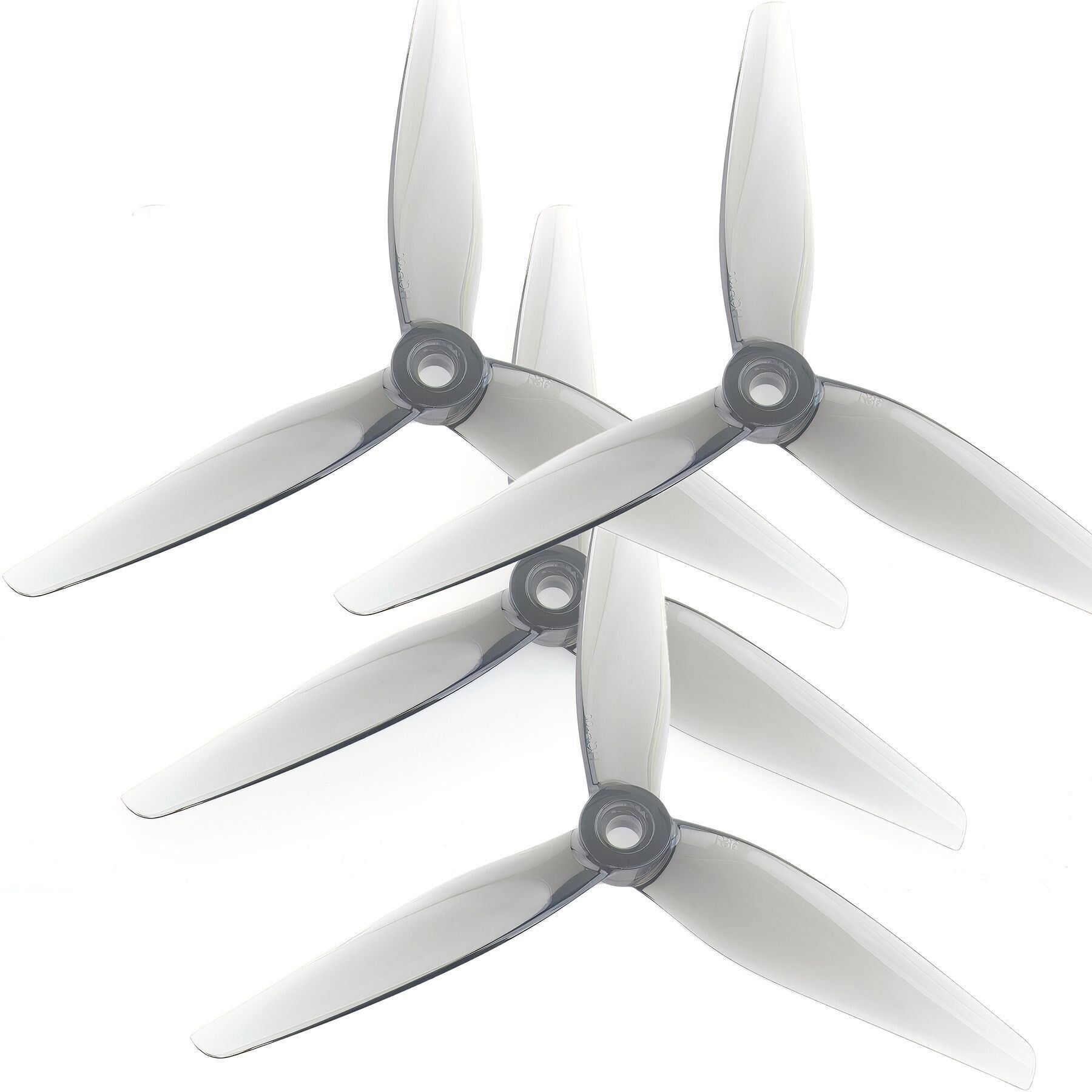 HQ 5131 Poly Carbonate Grey 3-Pal Drone Pervanesi (2xCCW & 2xCW)