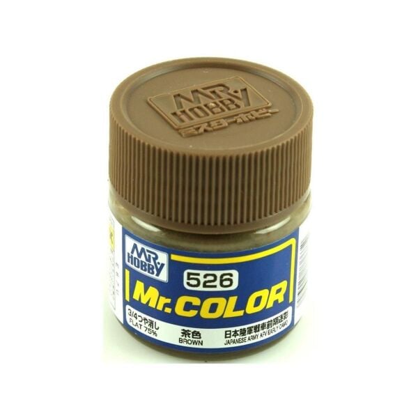 Mr.Hobby C-526 10 ml. Brown, Mr.Color Serisi Model Boyası