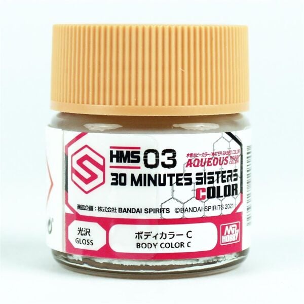 Mr.Hobby HMS-03 10 ml. 30 Minutes Sisters Colors, Body Color C, Aqueous Serisi Model Boyası