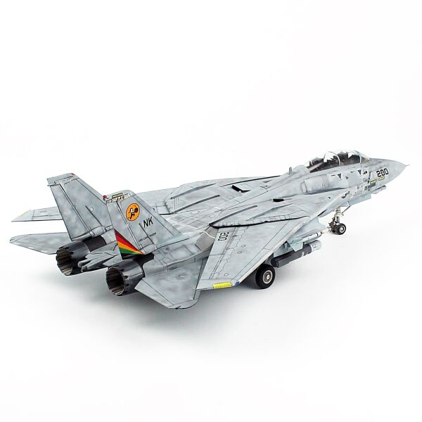 QD195 1/48 Ölçek, F-14 D Tomcat VF 31, Sergilemeye Hazır Model Uçak