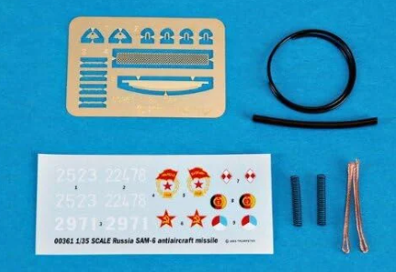 1/35 Russian SAM-6 Antiaircraft Missile