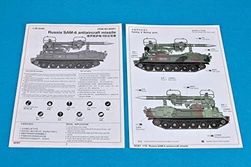 1/35 Russian SAM-6 Antiaircraft Missile