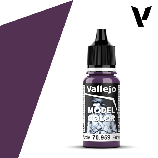 Vallejo 70959 18 ml. (047) Purple-Matt, Model Color Serisi Model Boyası