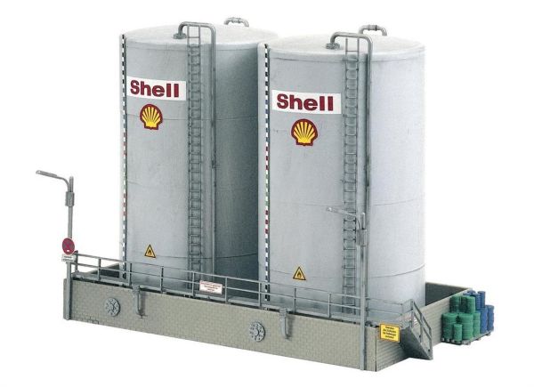 Piko 61121 1/87 Ölçek, ESSO Yakıt Depolama Tankları, Uzun, Plastik Model kiti