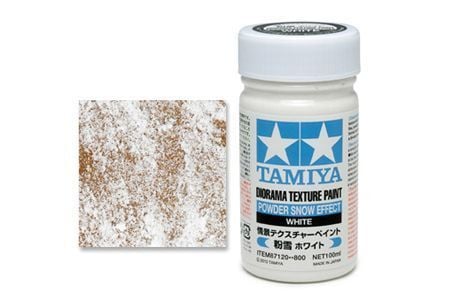 Texture Paint-Toz Kar, Beyaz