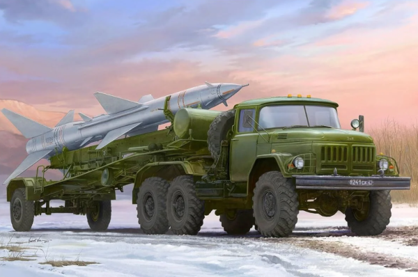 1/35 Russian Zil-131v Towed PR-11 SA-2 Guideline