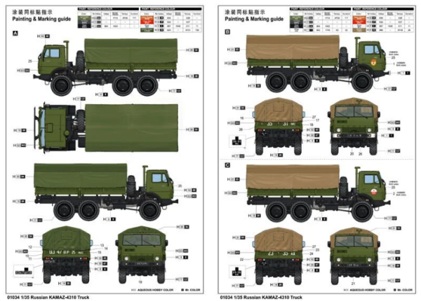 1/35 Russian KAMAZ-4310 Truck