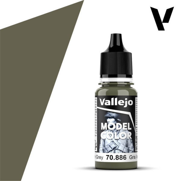 Vallejo 70886 18 ml. (98) Green Grey-Matt, Model Color Serisi Model Boyası