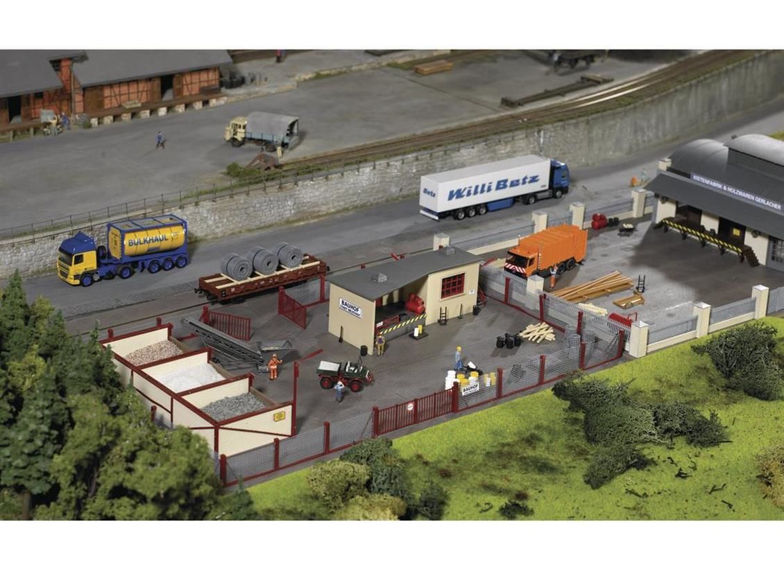 Piko 61153 1/87 Ölçek, Çakıl Taşı Ardiyesi, Plastik Model Kiti