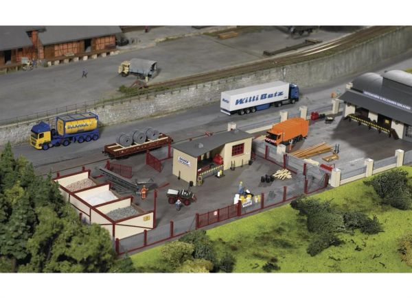 Piko 61153 1/87 Ölçek, Çakıl Taşı Ardiyesi, Plastik Model Kiti