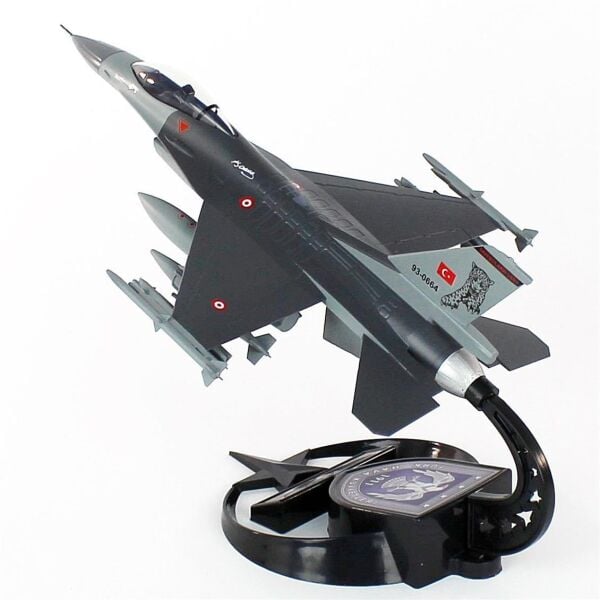 AkbaModel 1/48 Ölçek, F-16 Pars Filo Muharip Savaş Uçağı, Sergilemeye Hazır Standlı Model