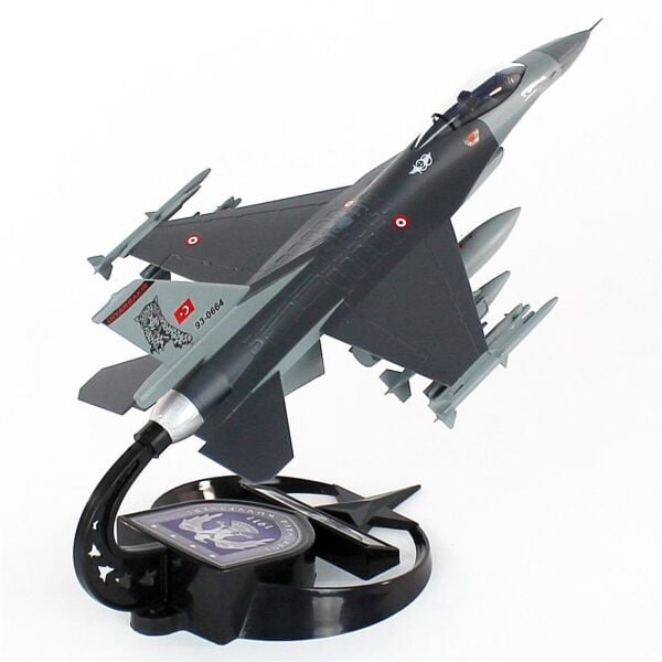 AkbaModel 1/48 Ölçek, F-16 Pars Filo Muharip Savaş Uçağı, Sergilemeye Hazır Standlı Model