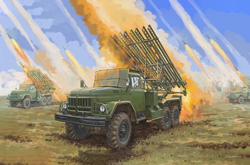 1/35 Sov.2B7R Mul.Roc.Laun.BM-13 HMM