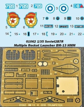 1/35 Sov.2B7R Mul.Roc.Laun.BM-13 HMM