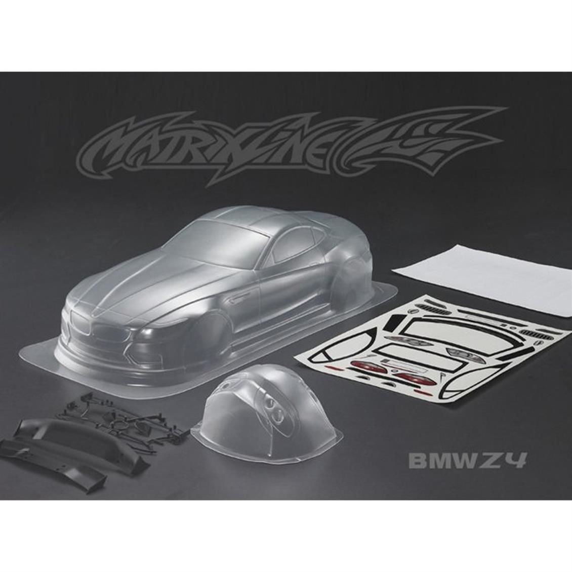 Matrixline 201001 1/10 Ölçek, BMW Z4 Pcbody