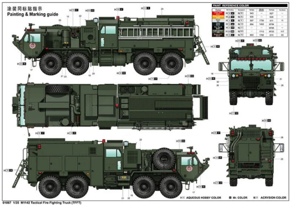1/35 M1142 Tac. Fire Fig. Truck (TFFT)