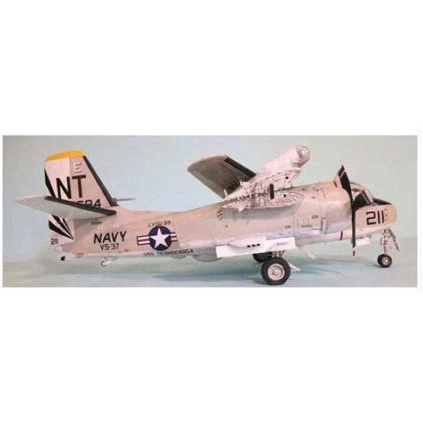 Kinetic K48024 1/48 Ölçek, Grumman S-2E/S-2G Tracker Savaş Uçağı, Plastik Model kiti