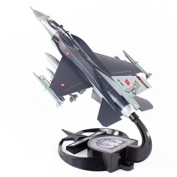 AkbaModel 1/48 Ölçek, F-16 Block 50+ Pars Filo Savaş Uçağı, Sergilemeye Hazır Standlı Model