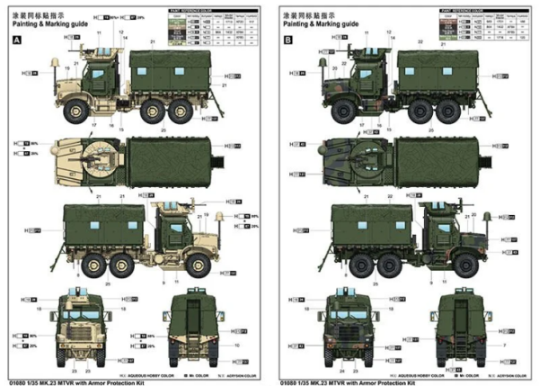 1/35 MK-23 MTVR with Armor Prot.Kit.