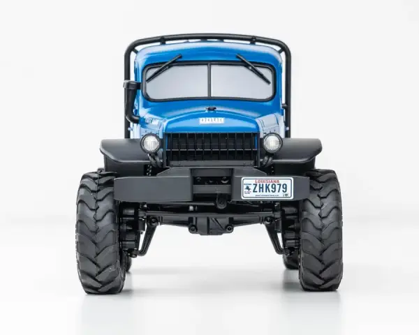 FMS FCX24 Power Wagon 1/24 Micro Rock Crawler Mavi