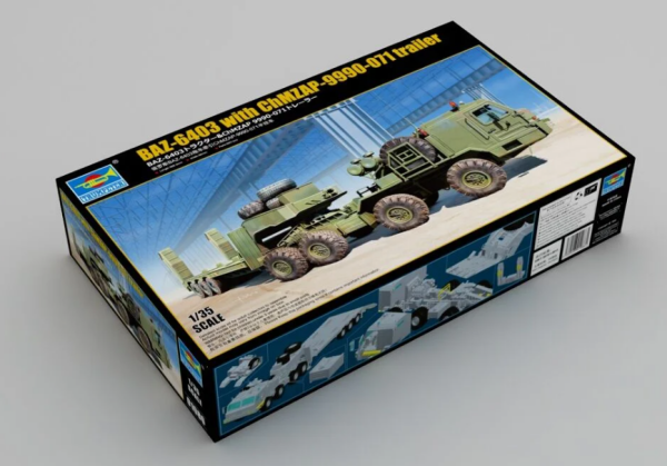 1/35 BAZ-6403 with Chmzap-9990-071 Trailer