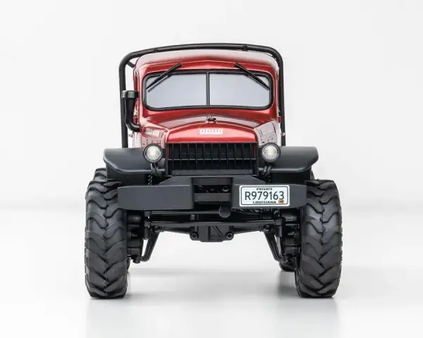 FMS FCX24 Power Wagon 1/24 Micro Rock Crawler Kırmızı