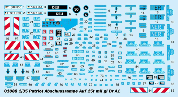 1/35 Patriot Sbdchussrampe Auf 15t mil gl Br A1
