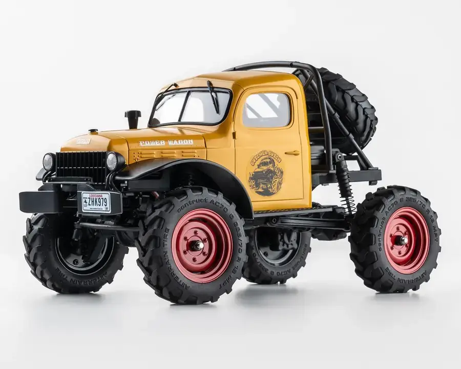 FMS FCX24 Power Wagon 1/24 Micro Rock Crawler Sarı