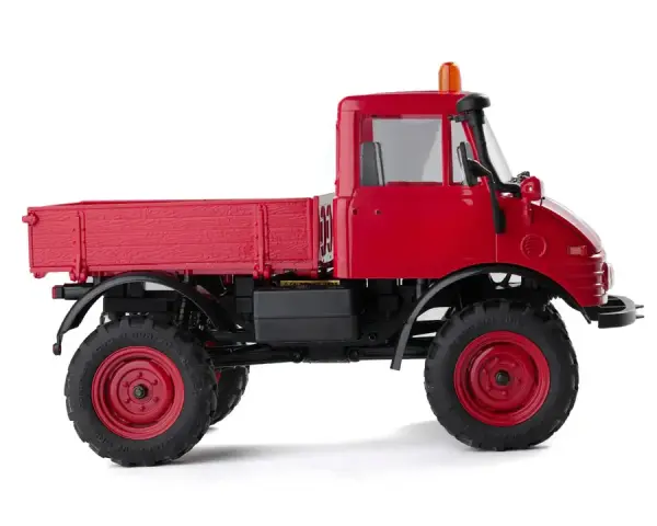 FMS FCX24 1/24 Mercedes Unimog RTR Micro Rock Crawler Kırmızı