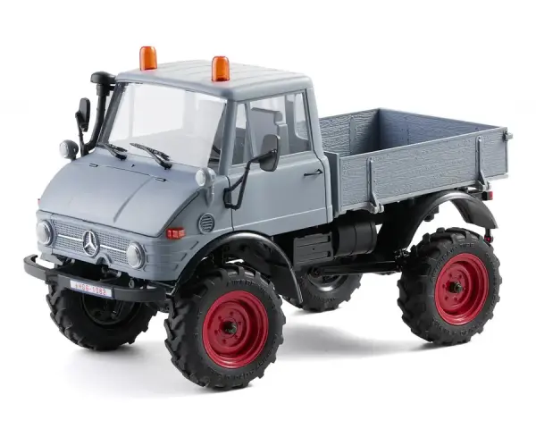 FMS FCX24 1/24 Mercedes Unimog RTR Micro Rock Crawler Gri