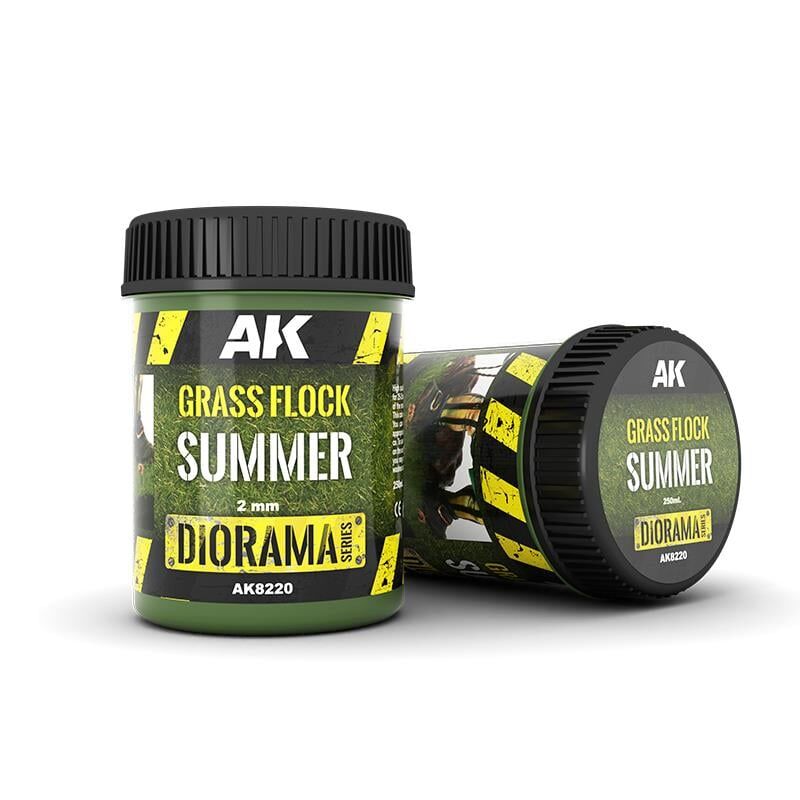 AK 8220 2mm. Yaz Çimleri Flok Dokusu