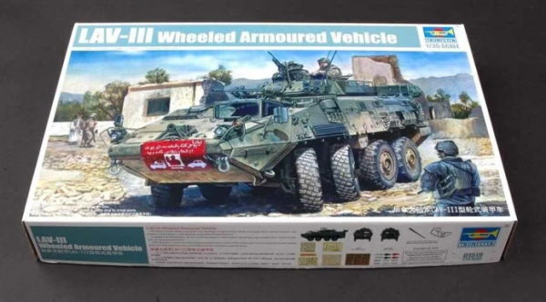 1/35 LAV-lll 8x8 Wheeled Armored Vehicle