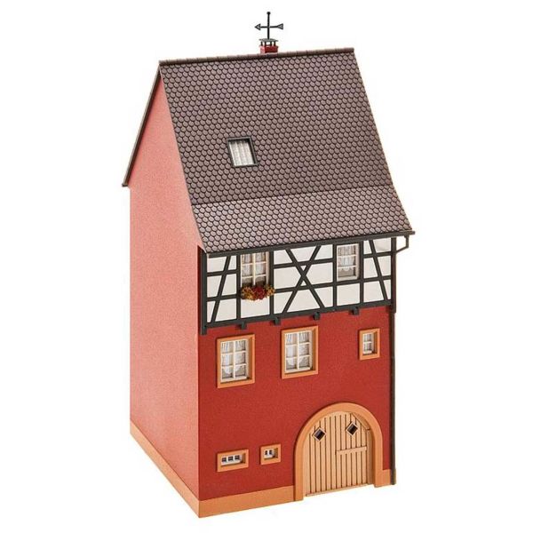 Faller 130498 1/87 Ölçek, Sport Meder Binası, Plastik Model Kiti